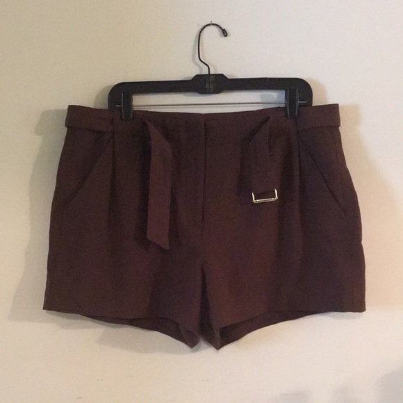 Jennifer Lopez Pants - Brown Short Pants